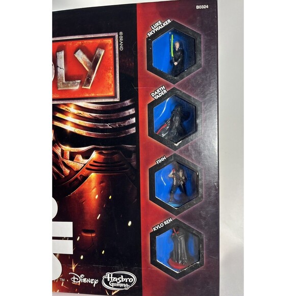 Star Wars Monopoly Board Game Hasbro Parker Brothers B0324 Complete - Picture 2 of 16